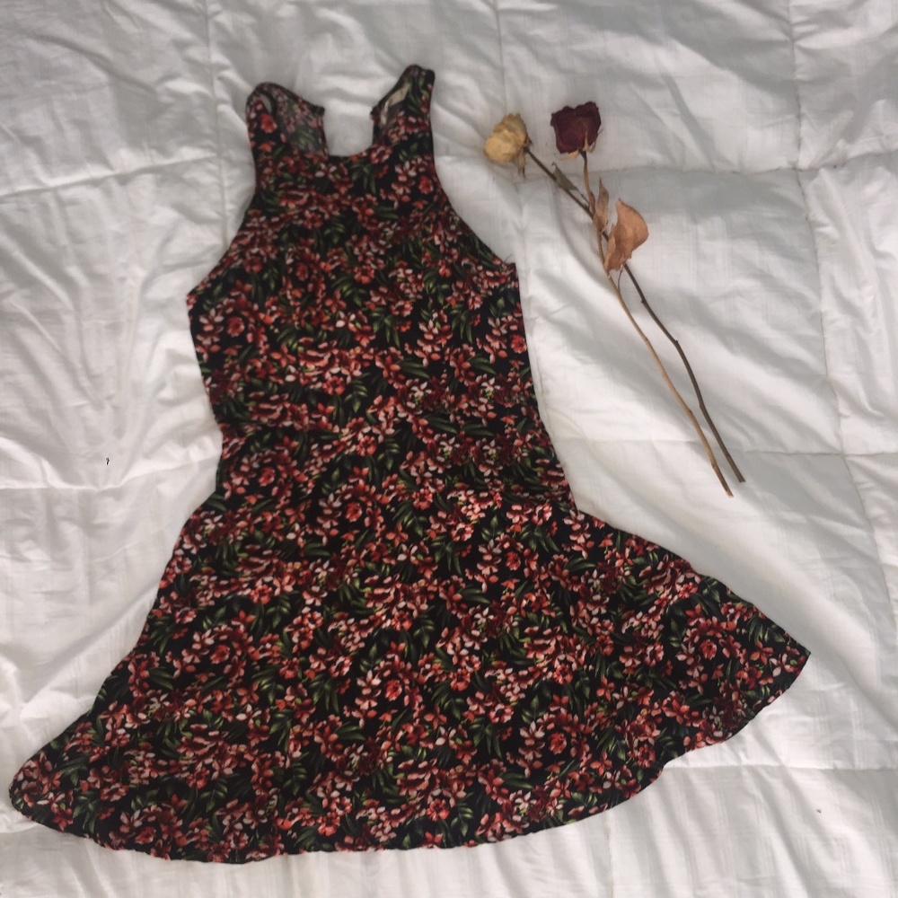 Hollister tropical spring dress